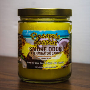 SMOKE ODOR EXTERMINATOR CANDLE - Pineapple Coconut